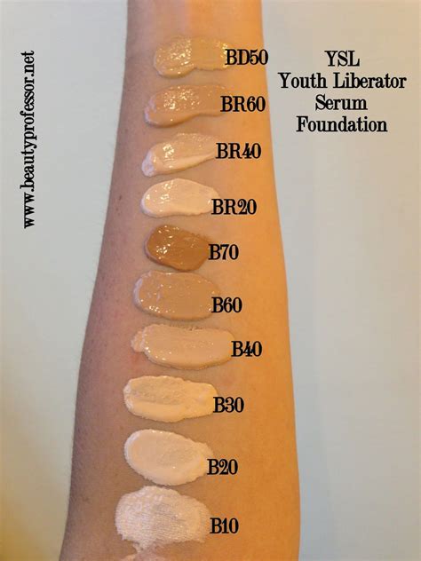 ysl forever youth foundation shade